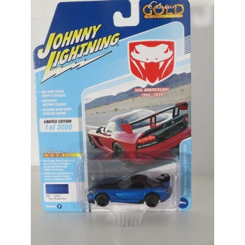 Johnny Lightning 1:64 Dodge Viper SRT10 ACR 2008 viper bright blue